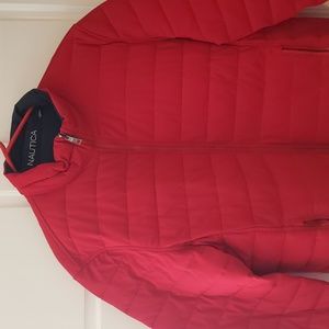 Nautica Winter Jacket - Red/Blue Double Sided. XL